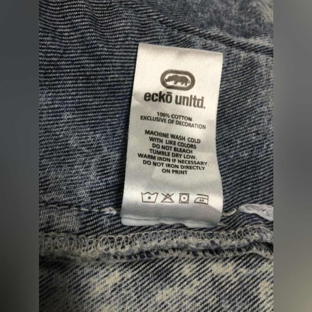 Echo Unlimited Jean Jacket. Size L - Picture 13 of 13